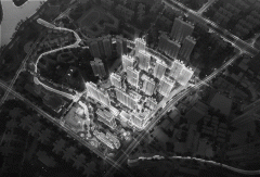 部门楼栋已完成从体布局